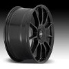 Rotiform DTM R168 Matte Black Custom Wheels Rims 4